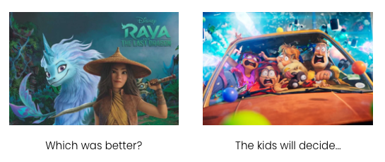 Which was better? The kids will decide&mldr;