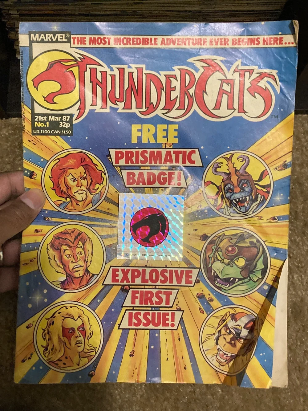 Unearthed these as part of the unpacking — they’ll be worth something… in another 40 years!