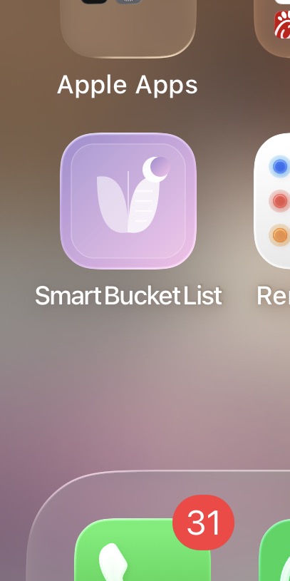 Smart Bucket List